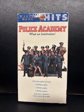 Warner Bros. Police Academy VHS 📼
